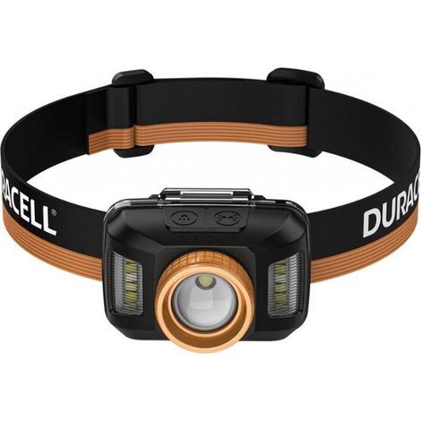 Duracell DH850R Gift Box Linterna frontal negra, naranja (1/5)