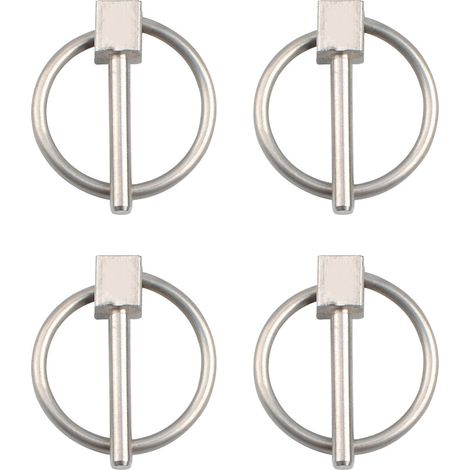 Lot de 4 épingles à nourrice en acier inoxydable de 3 mm (1/5)