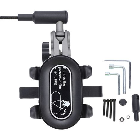 Support Phone Holder pour Tank 300/500 avec Base Clip A Pillier Rotatif 360°, Serrage 4 Claw ABS/Métal Adjustable Car Phone Mount Cell Holder Bracket (1/5)