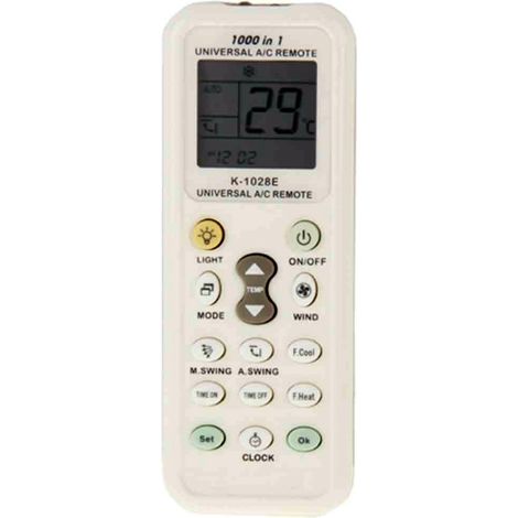 TrAdE Shop Traesio - Telecomando Universale Condizionatore Climatizzatore Aria Condizionata K-1028e -