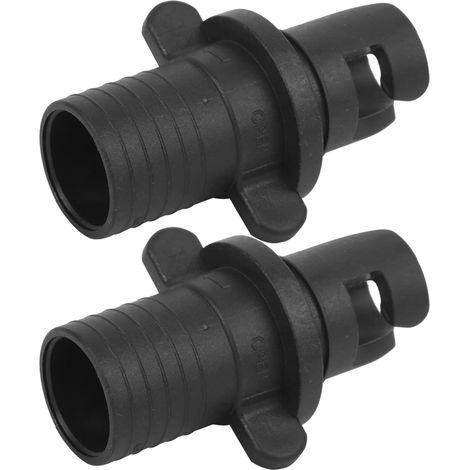 Ventiel Adapter, Adapter Pompe Air Track, Ventielen, Kajak Luchtventiel Connector Zwart Boot Ventiel Adapter Inflatie Surfplank Accessoire (1/5)