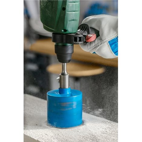 Högert Technik HT6D476 - Säge de Diamant-Segmentsägeblatt, Farbe blau und schwarz (1/3)