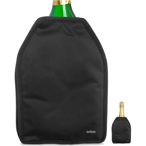 Funda refrigerante negra para botella de 23 cm (1/5)
