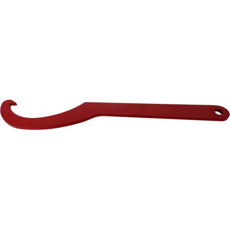Clé Tricoise en acier renforcé revêtue Epoxy rouge pour raccord pompier DN80 à DN100