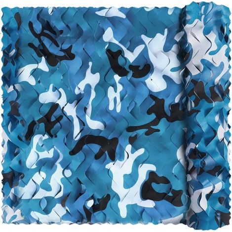 Filet de camouflage/d'ombrage - 2 x 3 - Filet de camouflage vert pour la marine et la défense aérienne, filet de camouflage d'ombrage extérieur (1/5)