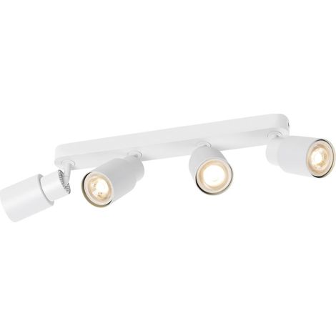 Applique et plafonnier PURI 2.0 Tube long quadruple 6W GU10 blanc - SLV - 1008346 (1/2)