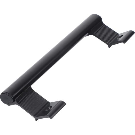 de porte coulissante en aluminium noir poignée de tirage