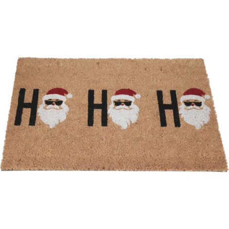 Fußmatte aus Kokosfaser 59x39 cm, Weihnachtsmann