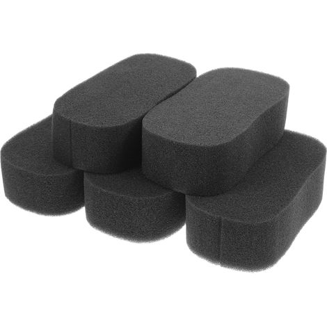 Lot de 5 Éponges Cheval - Douces et Absorbantes - Nettoyage Sueur et Saleté - Toilettage Quotidien et Bain - Format Compact 12,5 cm (1/5)