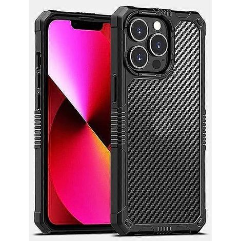 Étui spécialement conçu pour iPhone 13 Pro, anti-jaunissement, anti-rayures, antichoc, anti-transpiration, anti-traces de doigts, prise en main solide, pour femmes et hommes (6. (1/5)