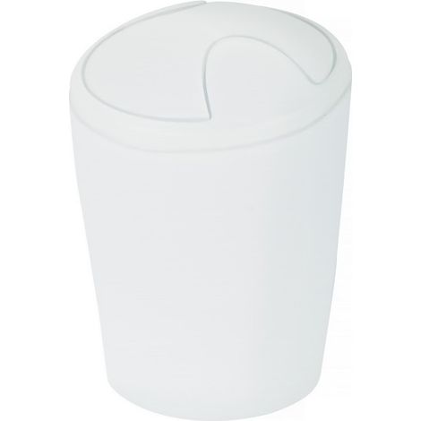 Poubelle à bascule MOVE 2L Blanc Spirella