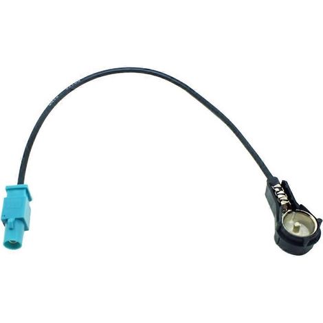 Adaptateur d'antenne autoradio 9,8" FAKRA, connecteur Z vers ISO mâle, câble pour câble RG174, accessoires auto (1/4)