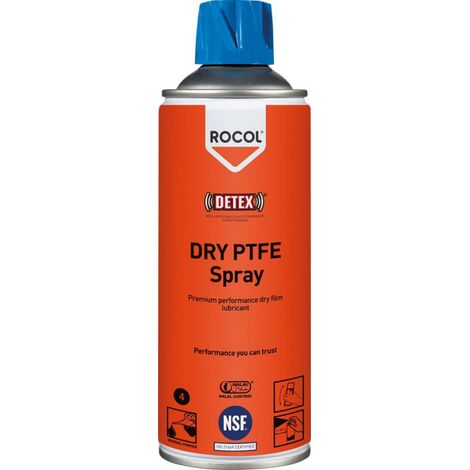 Rocol Ptfe Spray Aerosol 400Ml Seco De Ptfe (Por 12)
