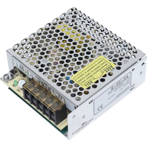 Schaltnetzteil Sicherheitsschutz Abriebfestigkeit Netzteile aus Aluminiumlegierung S-25-24 (1/5)