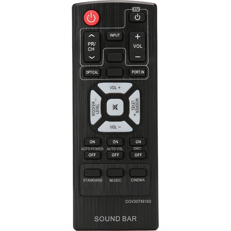 Télécommande Universelle pour Soundbar LG - Compatible Systèmes Bluetooth (1/5)