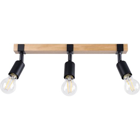 HORIZON 3 E27 Deckenleuchte Schwarz Holz LUMILO 12.579,97 (1/5)