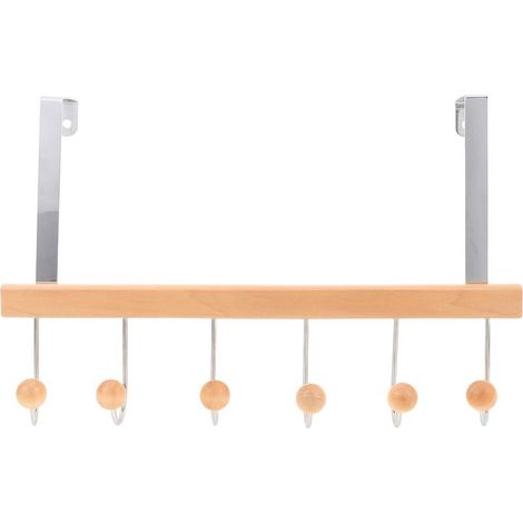 de porte Healeved en métal et bois sans perçage porte (1/5)