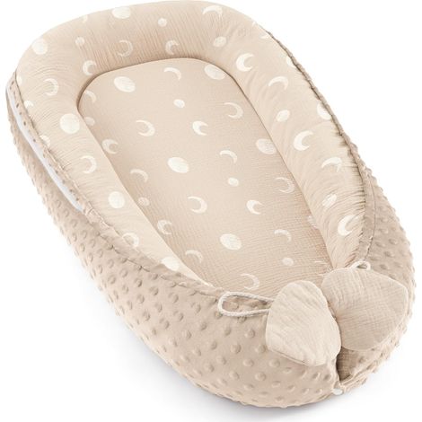 Baby Cot Reducer 90 x 50 cm (White Print) (1/5)