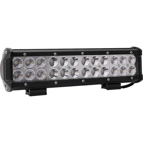 30 cm leistungsstarker LED-Bar mit kombinierter Combo-Beleuchtung, 72 W, 24 LEDs, 12V/24V, ATV, Jeep, 4x4, Offroad