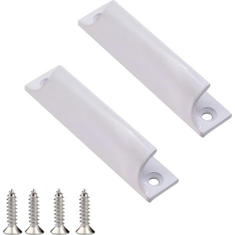 2 pcs poignée en alliage d'aluminium Poignée de porte de balcon extérieure (1/5)