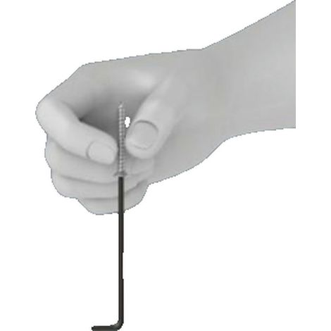 Juego de llaves Torx Wera en L, 9 piezas, de T8 a T40