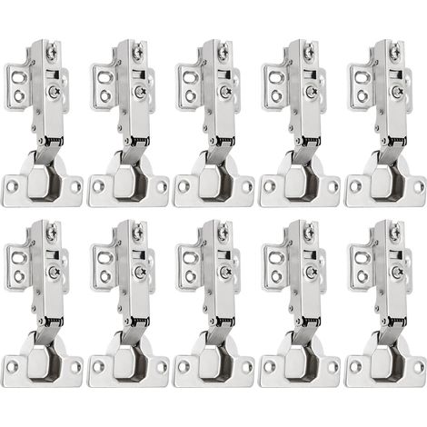 10 pièces Charnières Porte Placard 110 Degré (1/5)