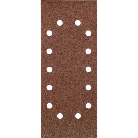 Schleifstreifen KORUND gelocht 115x280mm K40 Inh:10 (1/2)