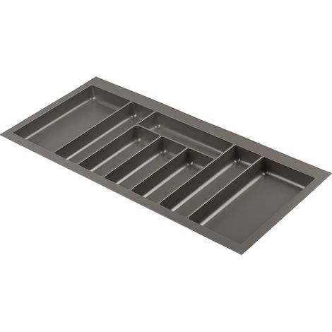 Nolago Besteckkasten für Merivobox 908x423mm Basaltgrau SANS MARQUE