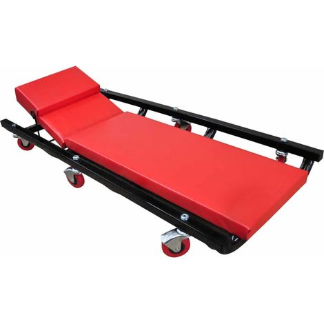 Werkstatt-Rollbrett mit 6 Rollen Einstellbar vidaXL