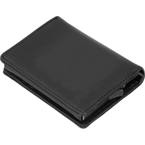 Porte-cartes de crédit grande capacité, étui à cartes de visite professionnel pour hommes et femmes, noir x-54 (1/5)