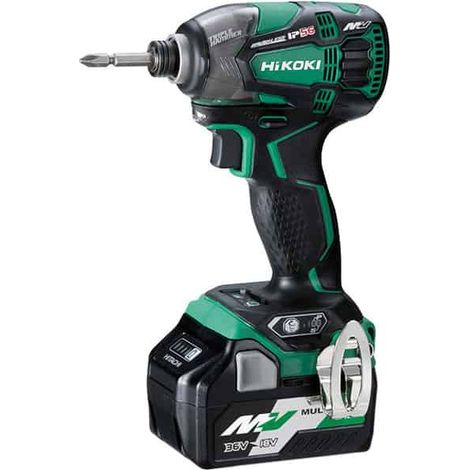Hikoki – Visseuse à chocs 210 Nm 36V avec 2 batteries 2,5Ah – Moteur Brushless – Protection IP56 – WH36DCWRZ