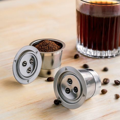 Filtre À Café Réutilisable - Acier Inoxydable - Pour Machines À Capsules K-Cup - Maille Fine - 1 Pièce (1/5)