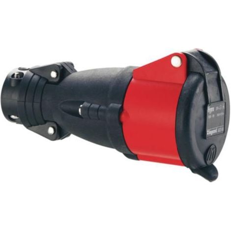 Prise mobile Hypra IP44 16A - 380V à 415V - 3P+N+T - caoutchouc - LEGRAND