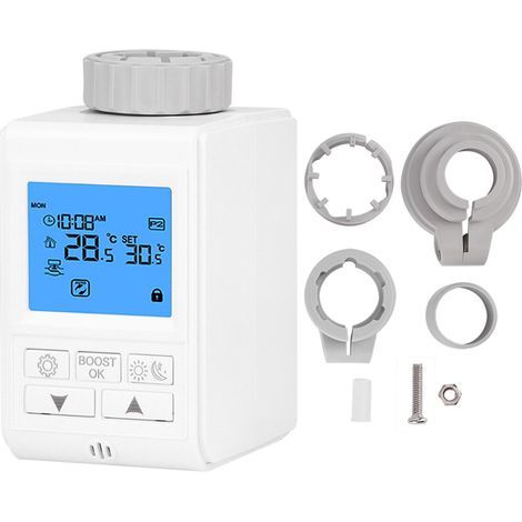 Robinet Intelligent Thermostatique avec Contrôle de Température Compatible Tuya et Zigbee (1/5)