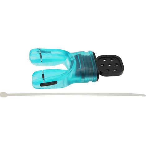 Embout thermoplastique pour tuba plongée, deuxième étage régulateur, pièce buccale vert montagne (1/5)