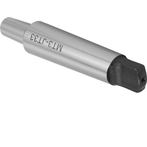Bohrfutterstange Flachdrehbankadapter Stahlbeschläge Handwerkzeuge Zubehör MT3‑JT33 (1/5)