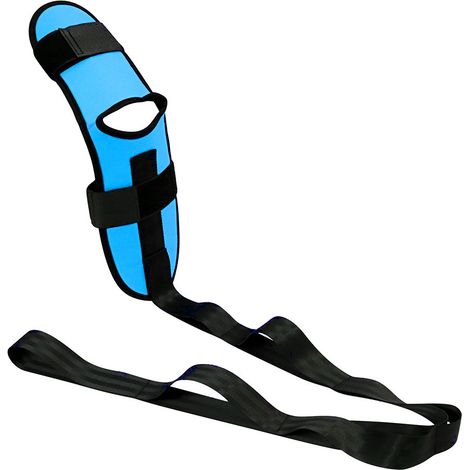 Sangle d'Étirement pour Pied Mollet et Ischio-Jambiers - Pour Étirements Guidés Posturaux - 240 cm × 5 cm - 1 Pièce (1/5)
