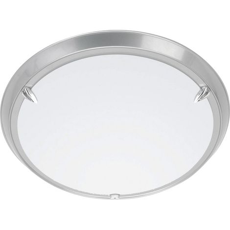 Brilliant 90288/11 Livorno Deckenleuchte LED E27 60 W Titan, Weiß