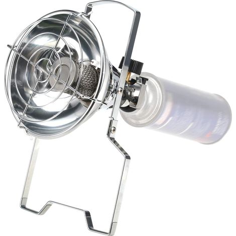 Chauffage à gaz 1000 W avec chauffage à gaz piézoélectrique - Chauffage à gaz - Chauffage de tente - Pour l'extérieur, le camping, la pêche, les pique-niques, l'alpinisme (1/5)
