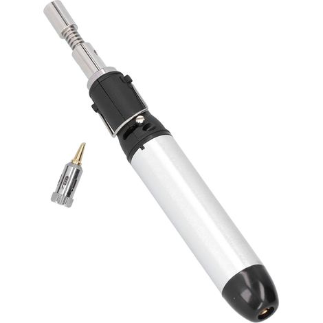 Fer à souder gaz sans fil, chalumeau butane rechargeable, pistolet stylo pratique, outil de soudure facile d’entretien, modèle HT1937 (1/5)
