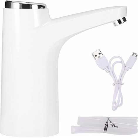 Distributeur Deau. Pompe à Eau Potable électrique. Pompe à Bouteille Deau électrique. Distributeur Deau électrique Automatique. Pompe De Distributeur Deau Rechargeable sans Fil USB (1/5)