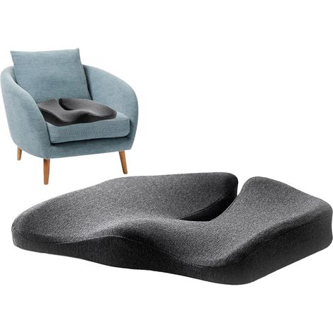 Coussin de siège en mousse à mémoire forme ergonomique pour le (1/5)