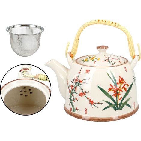 Bollitore in ceramica con infusore