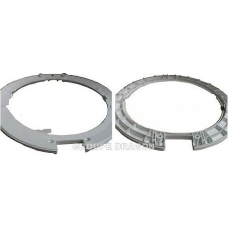 CADRE HUBLOT INTERIEUR BLANC POUR LAVE LINGE WHIRLPOOL