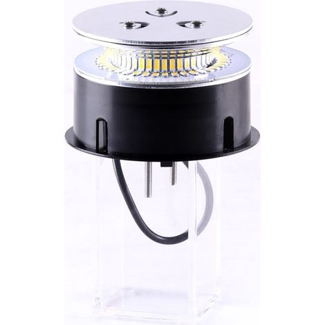 Feu clignotant d'avertissement 39 LED flexible R65 R10 12V 24V WAR09P AMIO-01501 (1/2)
