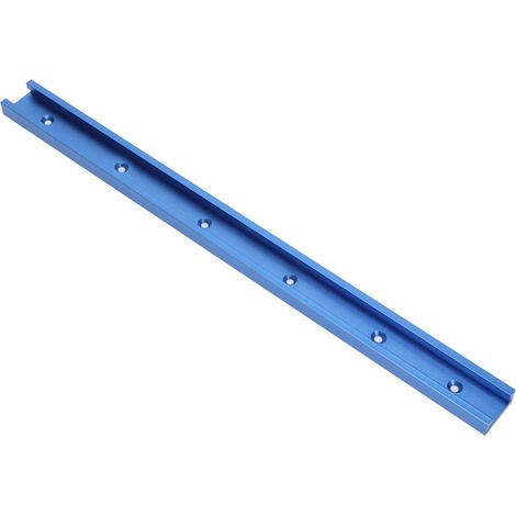 Rainure en aluminium T coulisse 1000mm, guide d'assemblage à onglet pour table de défonceuse, kit de fixation pour menuiserie, rail à rainure en T pour travail du bois, accessoire de précision. (1/5)