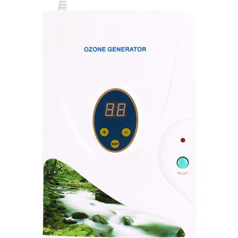 Brrnoo 600mg Digital Ozone/h-générateur d'ozone Drainage Machines Ozone Generator, Générateur d'ozone Ioniseur Purificateur d'air Opération pour Les odeurs Purificateurs d'air d'eau ozonisée (1/5)