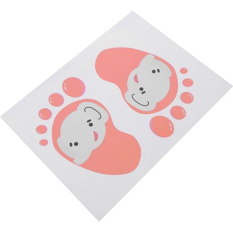 Lot de 12 paires d autocollants empreintes de pieds de (1/5)