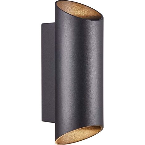 Nordlux NICO Applique Murale Rotonda 22 Nera Esterno