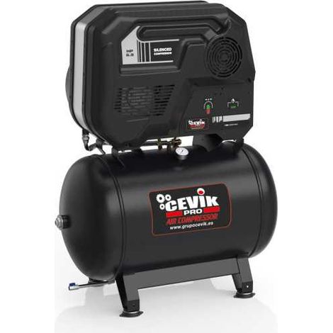 Compresor silent correas 270l 5.5hp pro ca-silent55-270 CEVIK